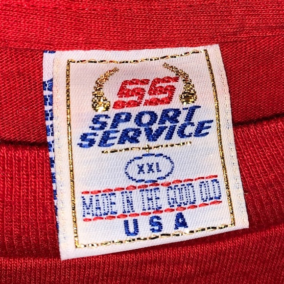 Vintage 1994 Sport Service NHRA Finals Winston Select 30th Annual Red T-Shirt - Picture 4 of 4